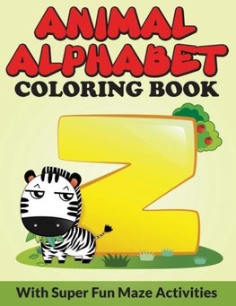 Animal Alphabet Coloring Book