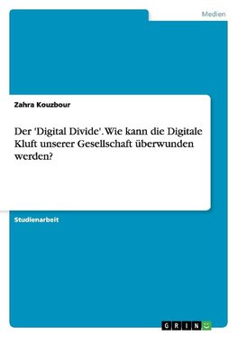 Der 'Digital Divide'. Wie kann die Digitale Kluft unserer Gesellschaft überwunden werden?