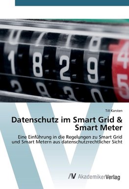 Datenschutz im Smart Grid & Smart Meter