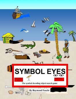 SYMBOL EYES REBUS GAME PUZZLE BOOK