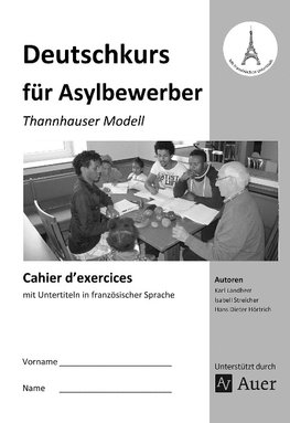 Cahier d'exercices Deutschkurs für Asylbewerber