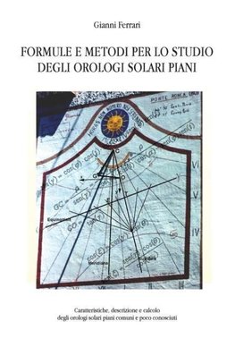 Formule e metodi per lo studio degli orologi solari piani