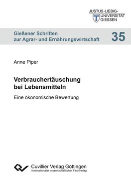 Verbrauchertäuschung bei Lebensmitteln