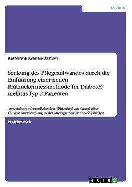 Senkung des Pflegeaufwandes durch die Einführung einer neuen Blutzuckermessmethode für Diabetes mellitus Typ 2 Patienten