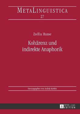 Kohärenz und indirekte Anaphorik