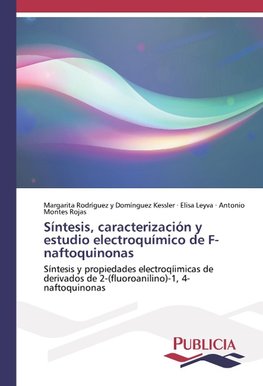 Síntesis, caracterización y estudio electroquímico de F-naftoquinonas