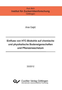 Einfluss von HTC-Biokohle auf chemische und physikalische Bodeneigenschaften und Pflanzenwachstum