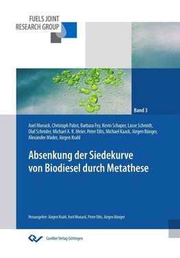 Absenkung der Siedekurve von Biodiesel durch Metathese