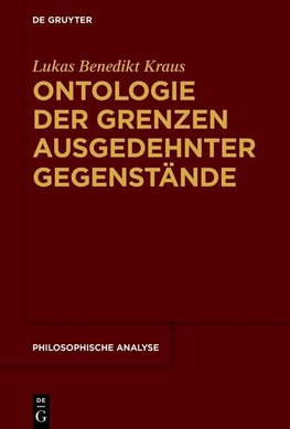 Ontologie der Grenzen ausgedehnter Gegenstände