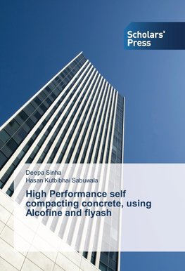 High Performance self compacting concrete, using Alcofine and flyash