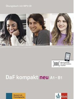 DaF kompakt neu A1-B1. Übungsbuch + MP3-CD