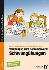 Vorübungen zum Schreiberwerb: Schwungübungen