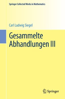 Gesammelte Abhandlungen III