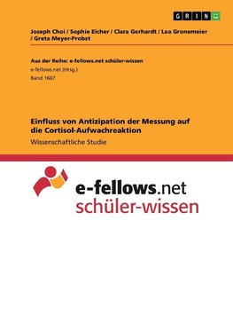 Einfluss von Antizipation der Messung auf die Cortisol-Aufwachreaktion