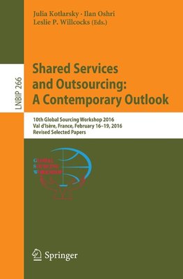 Shared Services and Outsourcing: A Contemporary Outlook