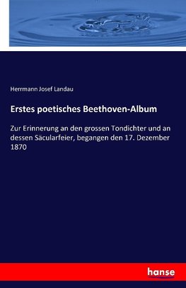 Erstes poetisches Beethoven-Album