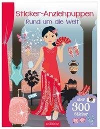 Sticker-Anziehpuppen - Rund um die Welt