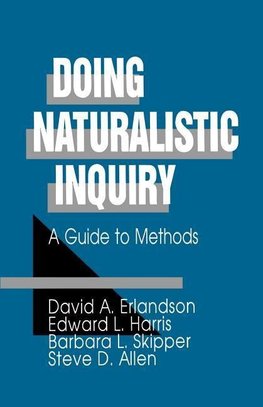 Erlandson, D: Doing Naturalistic Inquiry