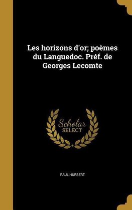 FRE-LES HORIZONS DOR POEMES DU