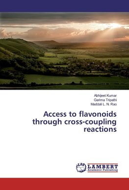 Access to flavonoids through cross-coupling reactions