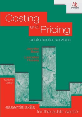 Costing and Pricing Public Sector Services