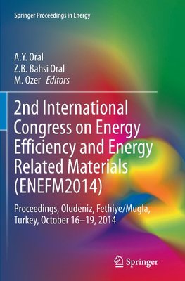 2nd International Congress on Energy Efficiency and Energy Related Materials (ENEFM2014)