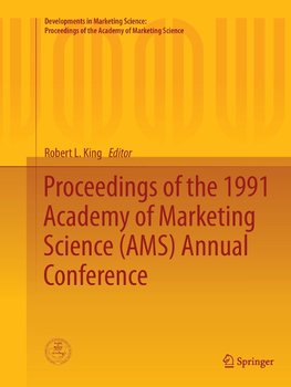 Proceedings of the 1991 Academy of Marketing Science (AMS) Annual Conference