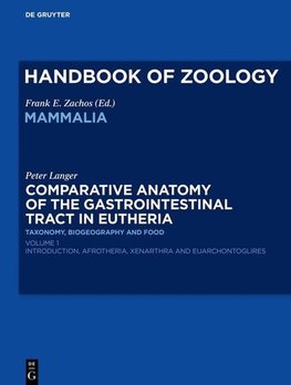 Comparative Anatomy of the Gastrointestinal Tract in Eutheria I