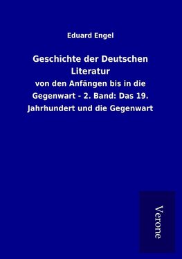 Geschichte der Deutschen Literatur