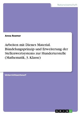 Arbeiten mit Dienes Material. Bündelungsprinzip und Erweiterung der Stellenwertsystems zur Hunderterstelle (Mathematik, 3. Klasse)