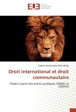 Droit international et droit communautaire