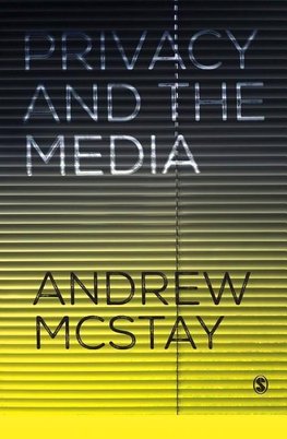 Mcstay, A: Privacy and the Media