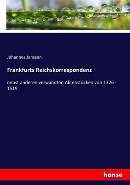 Frankfurts Reichskorrespondenz