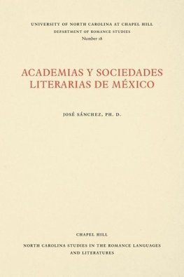 Academias y Sociedades Literarias de México