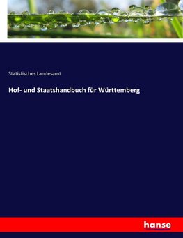 Hof- und Staatshandbuch für Württemberg