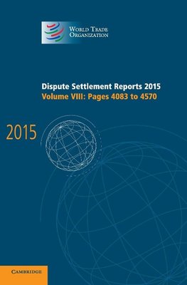 Dispute Settlement Reports 2015