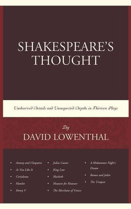 Shakespeare's Thought