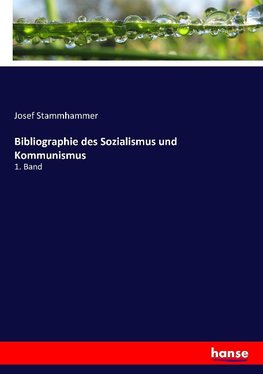 Bibliographie des Sozialismus und Kommunismus