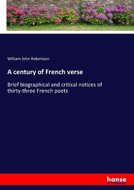 A century of French verse