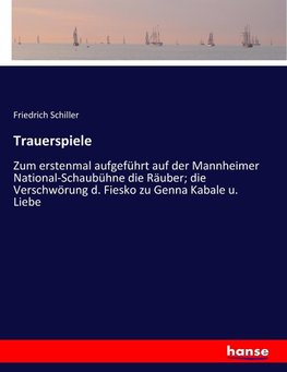 Trauerspiele