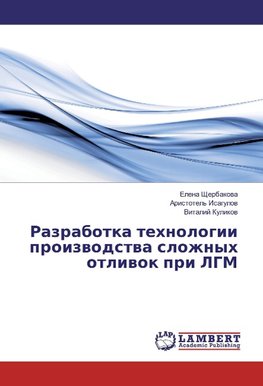 Razrabotka tehnologii proizvodstva slozhnyh otlivok pri LGM