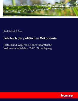 Lehrbuch der politischen Oekonomie