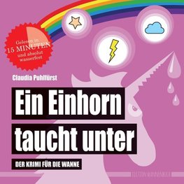 Ein Einhorn taucht unter