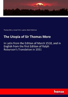 The Utopia of Sir Thomas More