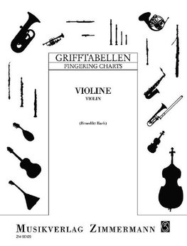 Grifftabelle für Violine