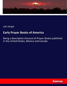 Early Prayer Books of America