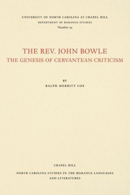 The Rev. John Bowle