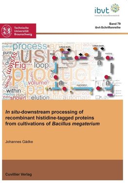 In situ-downstream processing of recombinant histidine-tagged proteins from cultivations of Bacillus megaterium