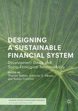 Designing a Sustainable Financial System