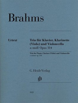 Trio für Klavier, Klarinette (Viola) und Violoncello a-moll op. 114